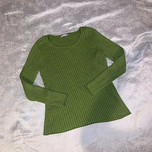 Green Knit Sweater